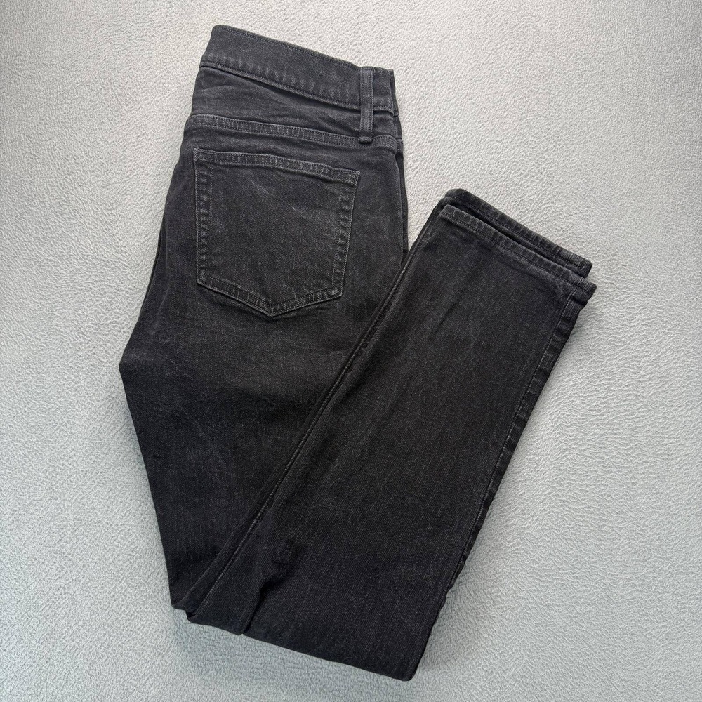 J.Crew Flex Slim Jeans 31x30 (FIT 31x27) Black Stretch Cotton Denim Casual Work